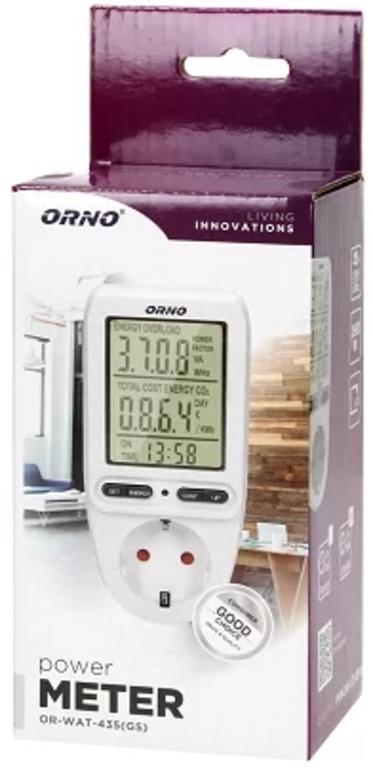Энергометр ORNO LCD дисплеем OR-WAT-435GS с LCD дисплеем (1494317510)