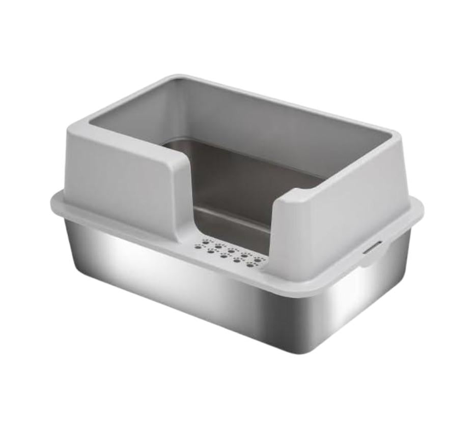 Лоток для кошачьего туалета из нержавеющей стали XXL 61x41x31 см