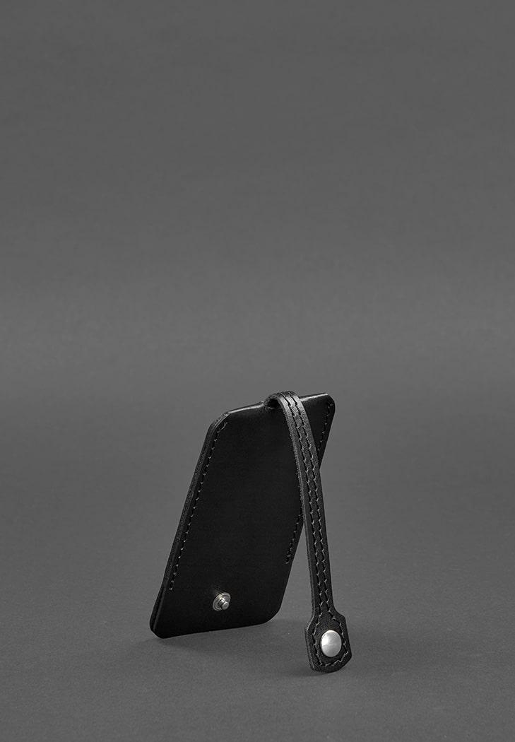 Ключница кожаная 1.0 Краст Черный (A-027472) - фото 3