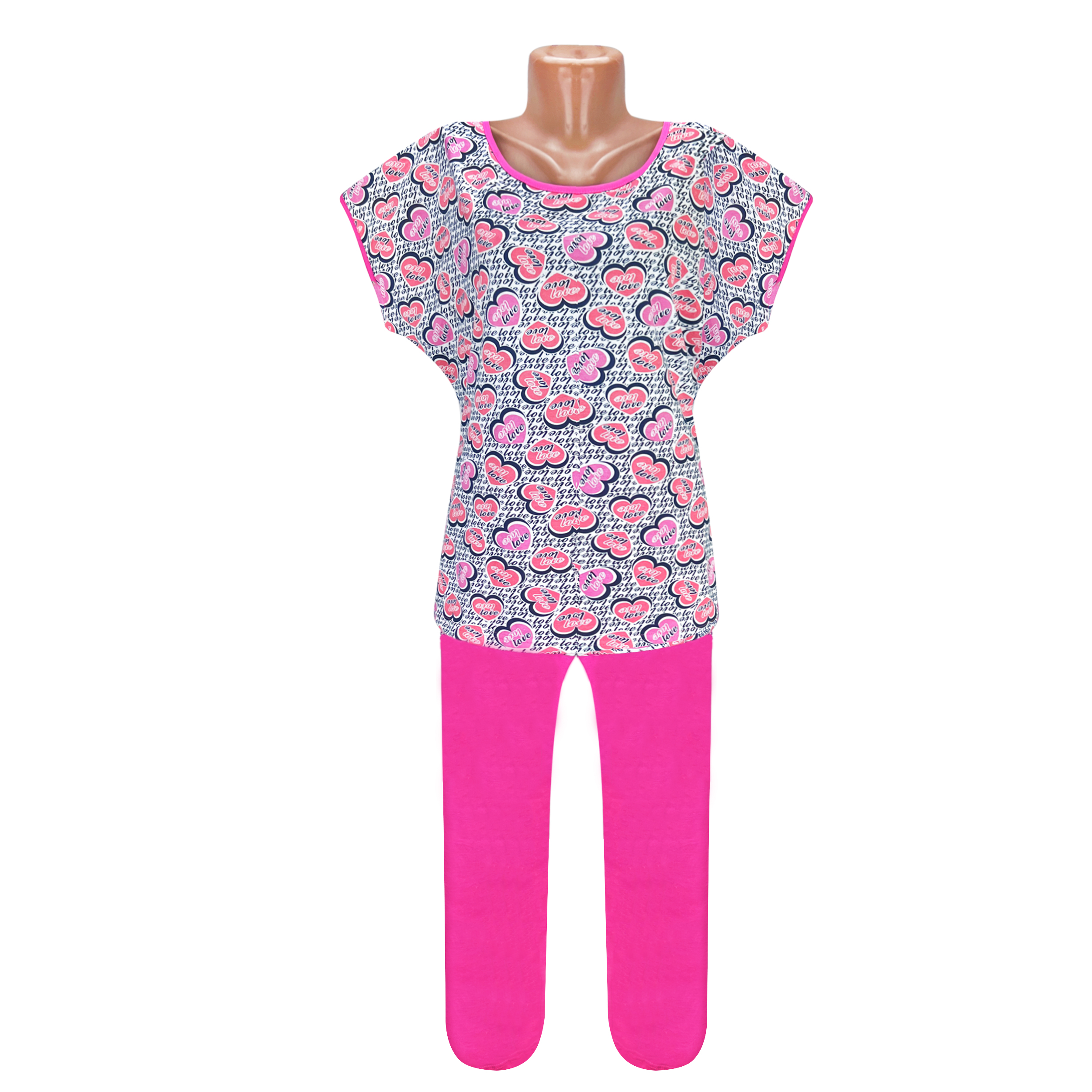 Пижама женская Модельер 8609 р. 50 Разноцветный (12417) - фото 2