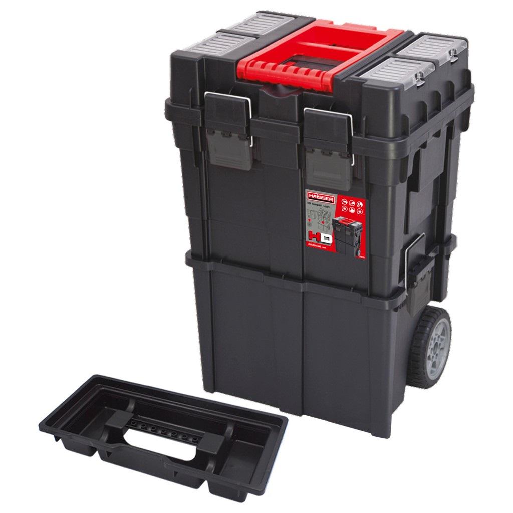 ᐉ Ящик для инструментов на колесах HD Compact Logic HAISSER 18" (90036)