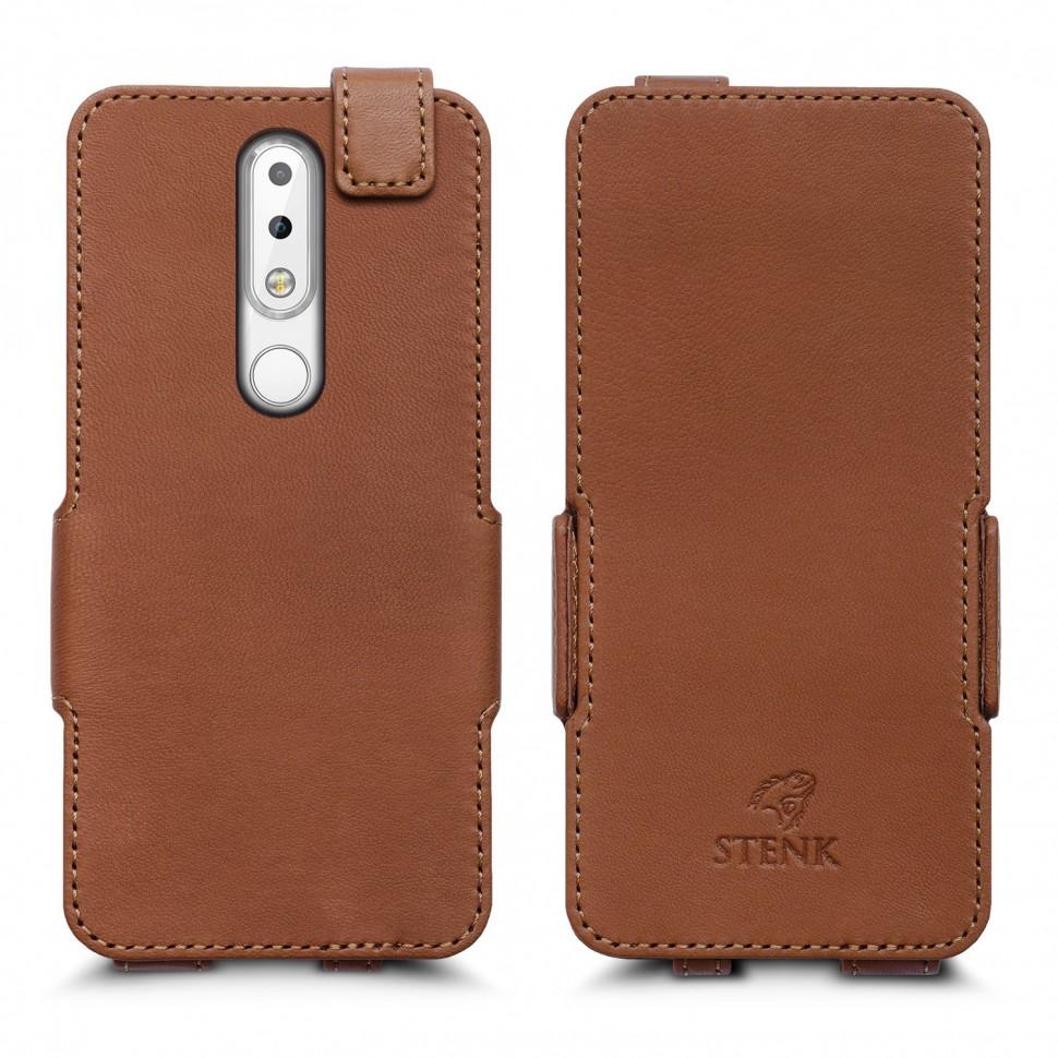 Чехол флип Stenk Prime для Nokia 6.1 Plus Camel (62323) Чехол флип Stenk Prime для Nokia 6.1 Plus Camel (62323)