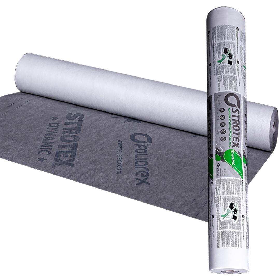 Мембрана супердифузійна Foliarex Strotex Dynamic 135 г 75 м.кв (22878430) - фото 3 Мембрана супердифузійна Foliarex Strotex Dynamic 135 г 75 м.кв (22878430) - фото 3
