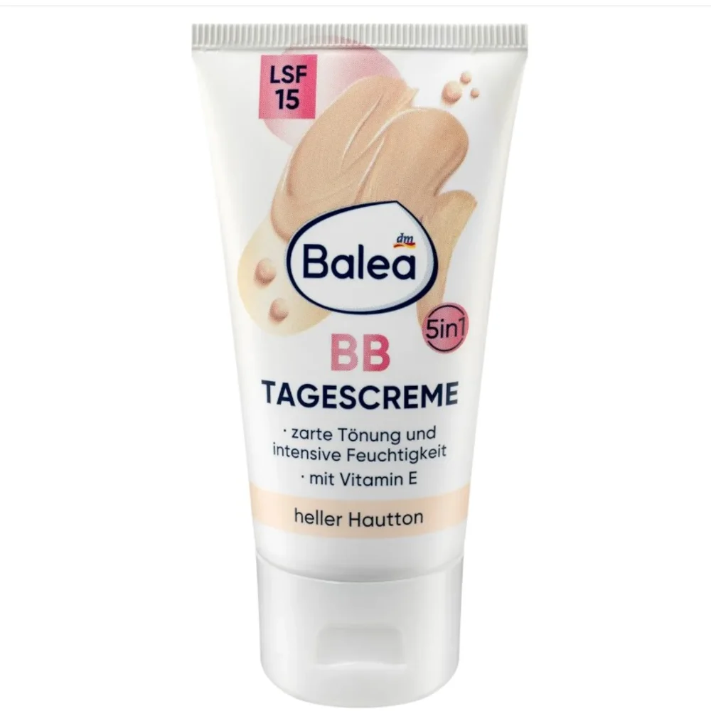 Крем BB Balea для лица средний тон SPF 15 50 мл 5в1 (EPI-15102025-508)