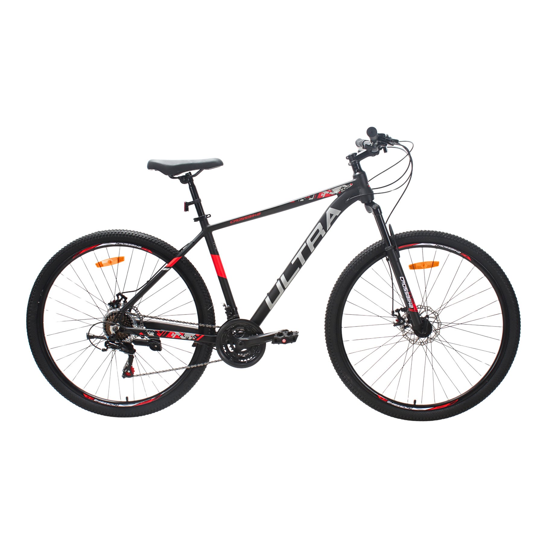 Велосипед CrossBike 29" Ultra 2025 Рама 19" Black/Red