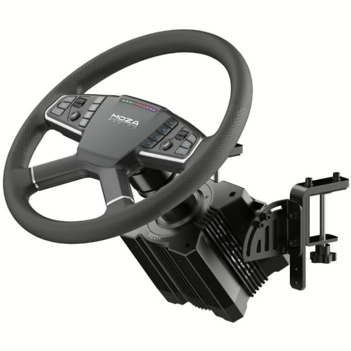 Кронштейн Moza Racing Clamp For Truck для горизонтального встановлення ігрового керма Black (RS062) - фото 6 Кронштейн Moza Racing Clamp For Truck для горизонтального встановлення ігрового керма Black (RS062) - фото 6