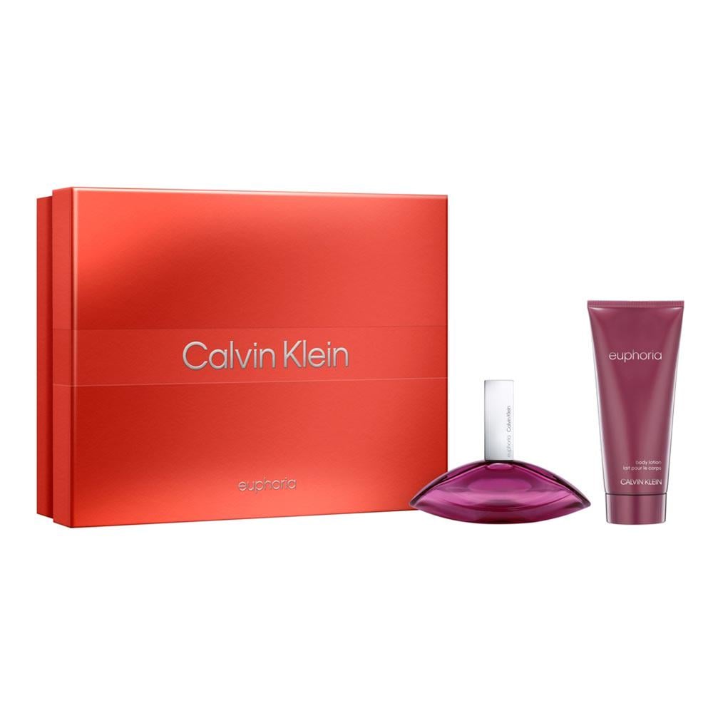 Подарочный набор для женщин Calvin Klein Euphoria парфюмированная вода 50 мл/лосьон для тела 100 мл (374939)
