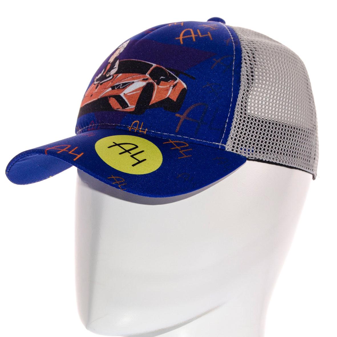 Бейсболка детская A4 Lamba SUBD21882 летняя на сетке S/р. 53-54 Электрик