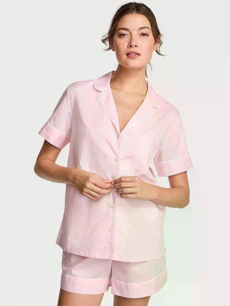 Пижама с шортиками Victoria's Secret Heritage Cotton Short Pajama Set XS Розовый (2671386D) Пижама с шортиками Victoria's Secret Heritage Cotton Short Pajama Set XS Розовый (2671386D)