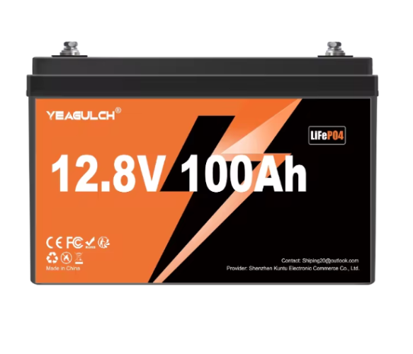 Батарея аккумуляторная YEAGULCH LiFePO4 12,8 V/100 Ah/1280 Wh (BMS-100A) Батарея аккумуляторная YEAGULCH LiFePO4 12,8 V/100 Ah/1280 Wh (BMS-100A)