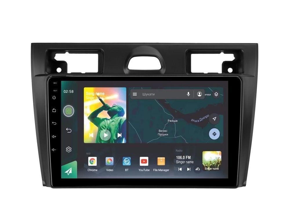 Штатная магнитола Sigma X9232 2+32 Gb Ford Fiesta Mk VI 5 Mk5 2002 - 2008 9"