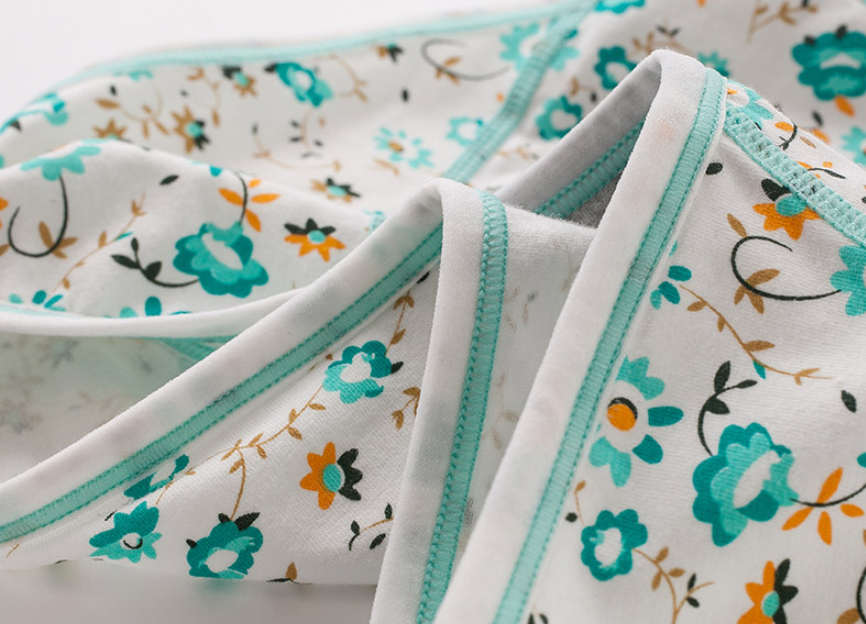 Труси сліпи для місячних з принтом бавовна L Зелений - фото 5