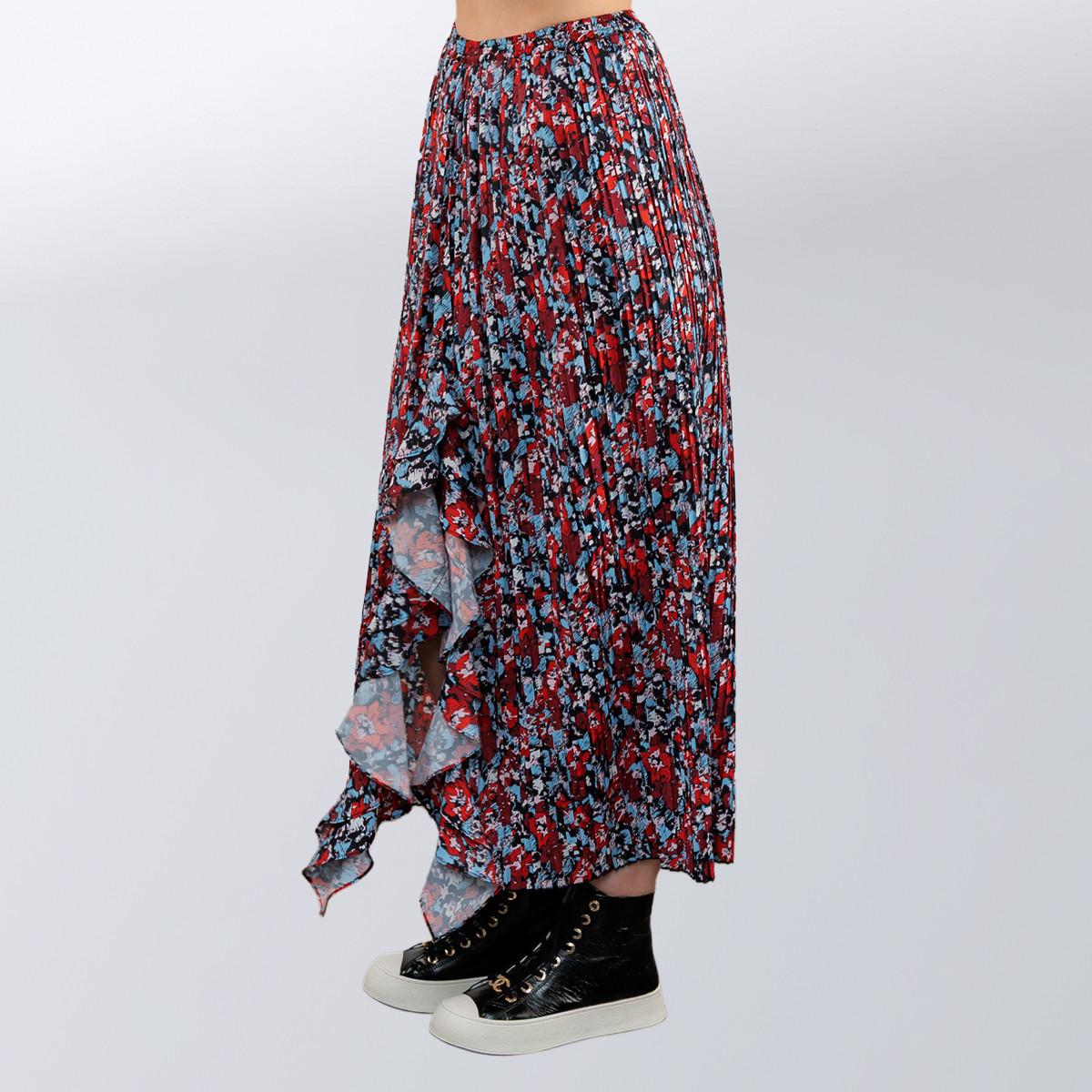 Спідниця жіноча Ganni Georgette Midi M Різнокольоровий (2797308438) - фото 2 Спідниця жіноча Ganni Georgette Midi M Різнокольоровий (2797308438) - фото 2