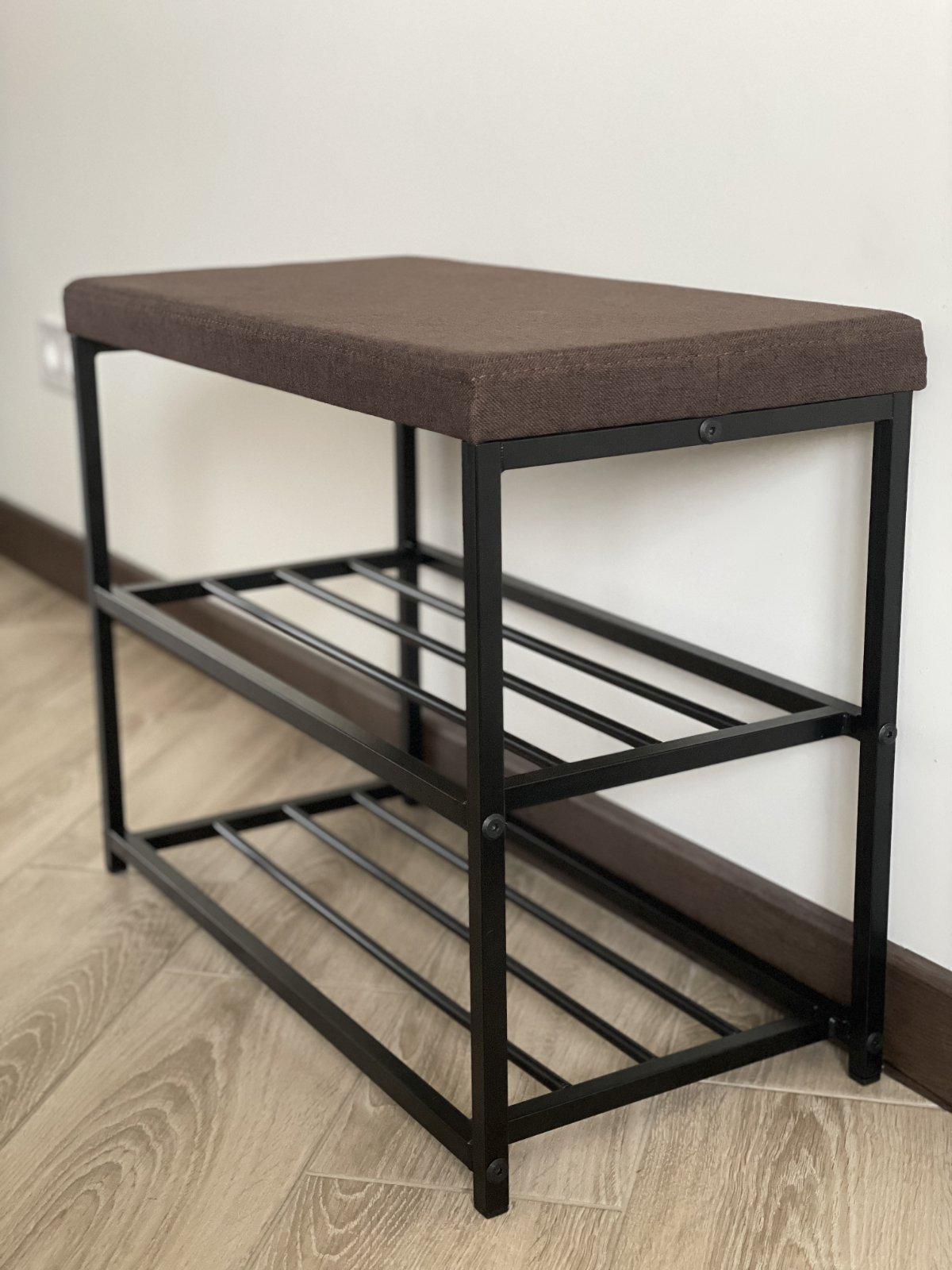 Полка для обуви RS-60 Темно-коричневый/Черный - фото 3 Полка для обуви RS-60 Темно-коричневый/Черный - фото 3