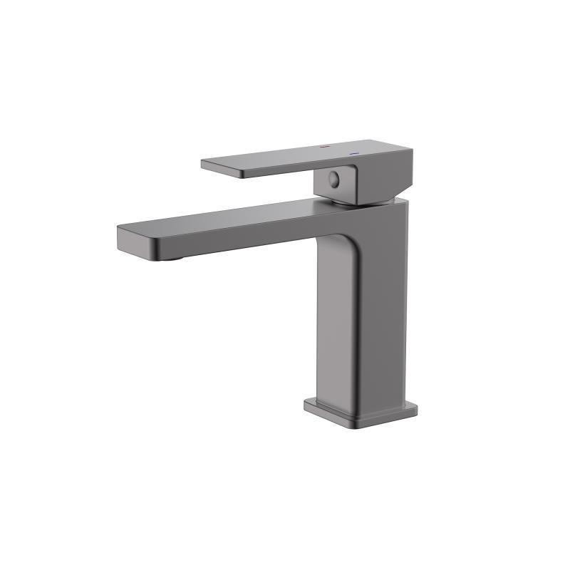 Змішувач для раковини Qtap Gemini QTGEM270GMB45676k PVD Gunmetal Blac