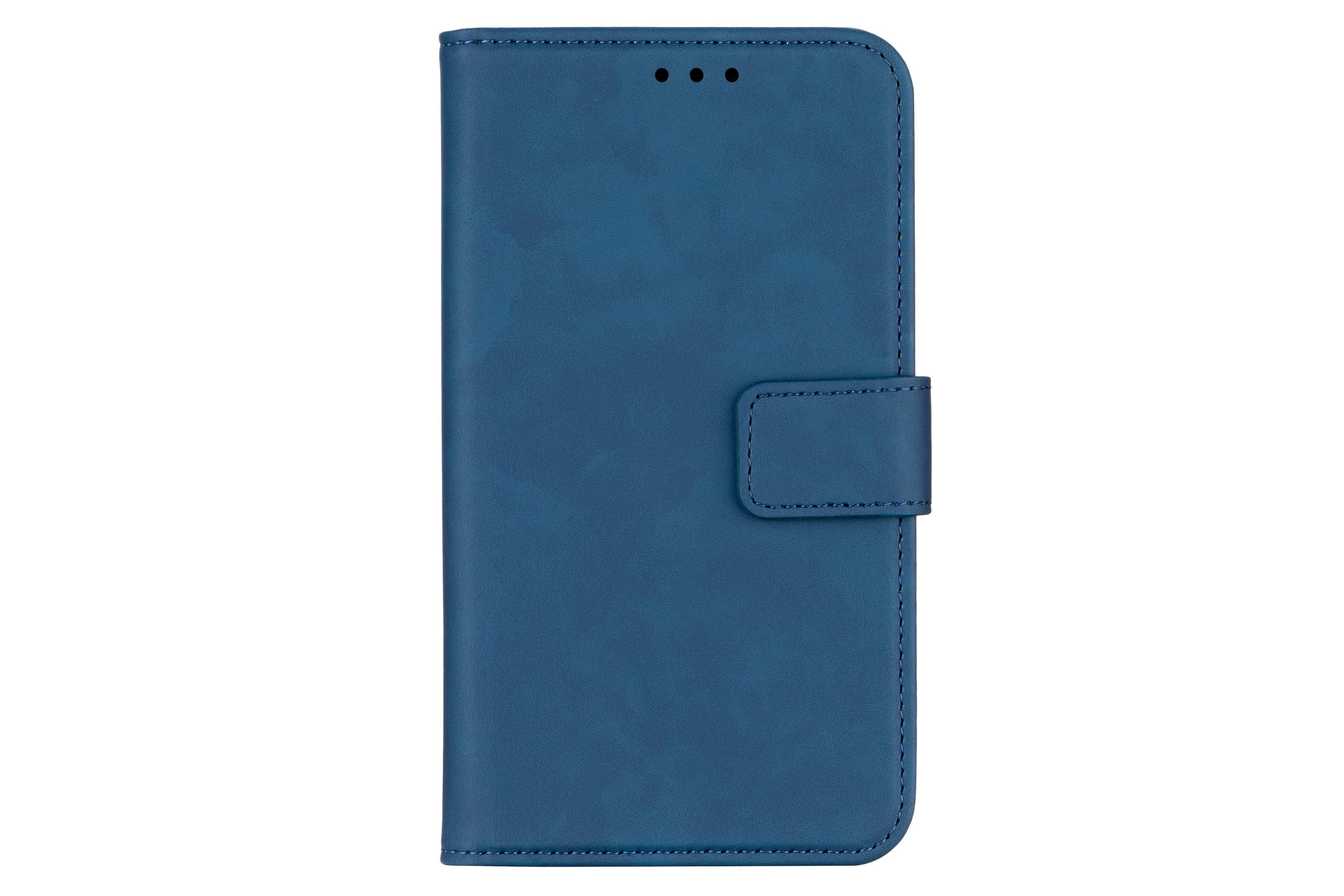 Чехол-книжка для телефона 2E SILK TOUCH для телефонов 4.5-5" Denim blue (2E-UNI-4.5-5-HDST-DBL) - фото 1