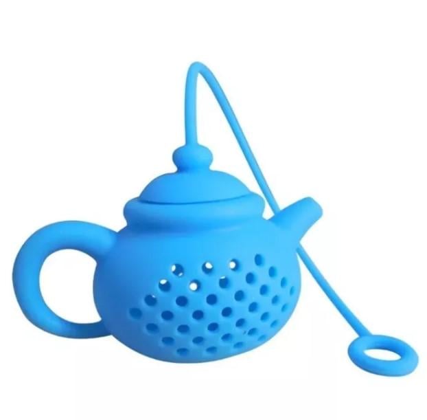 Ситечко для чая силиконовое Чайник 13,5х6х4 см (AN013073)