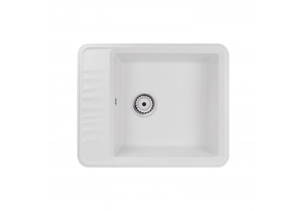 Кухонная мойка Q-tap CS 6250 White (QT6250WHI650)