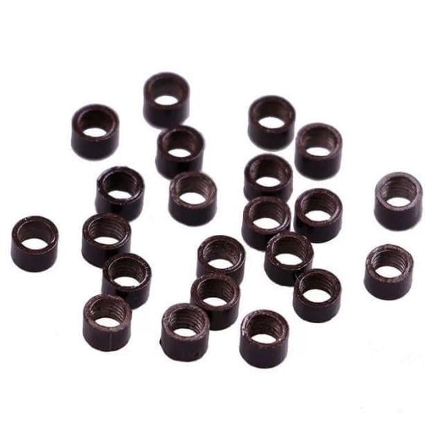 Микрокольца для холодного наращивания с резьбой 500 шт. 4 мм Темно-коричневый (1362884274) Микрокольца для холодного наращивания с резьбой 500 шт. 4 мм Темно-коричневый (1362884274)