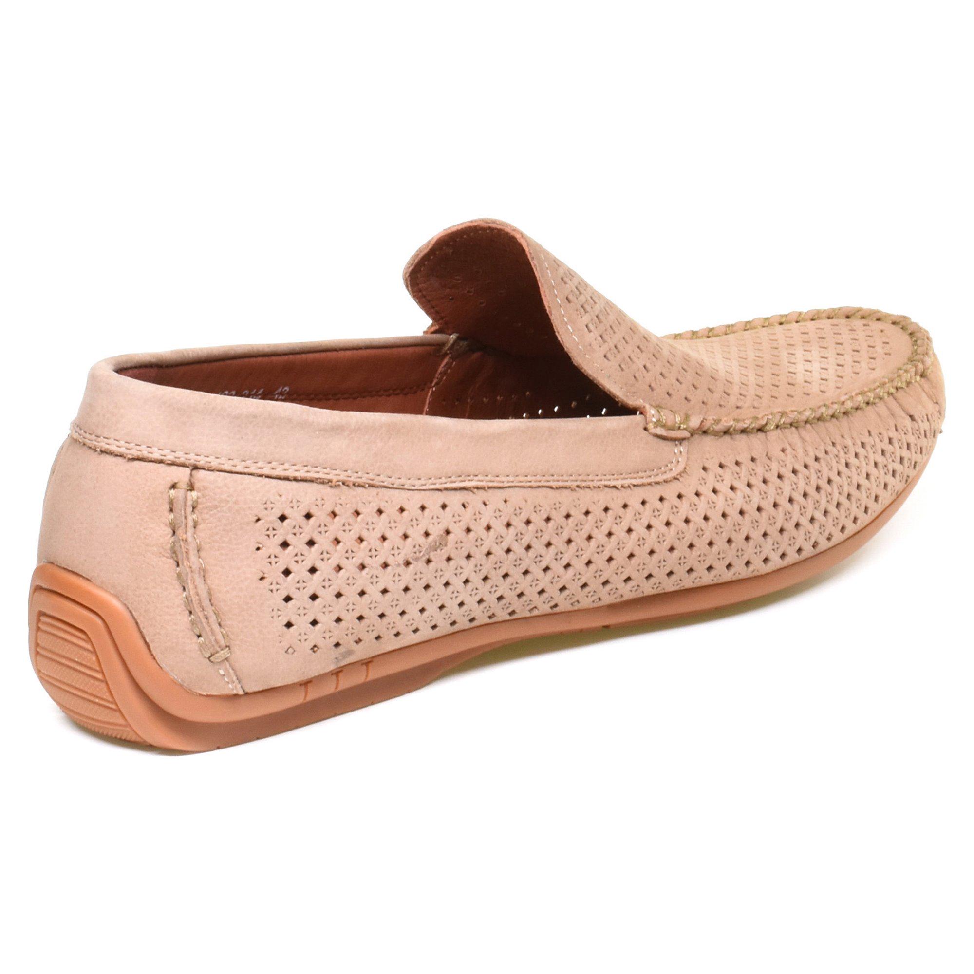 Мокасини мужские весенние повседневные Veritas р. 45 Бежевый (89047-45) - фото 2