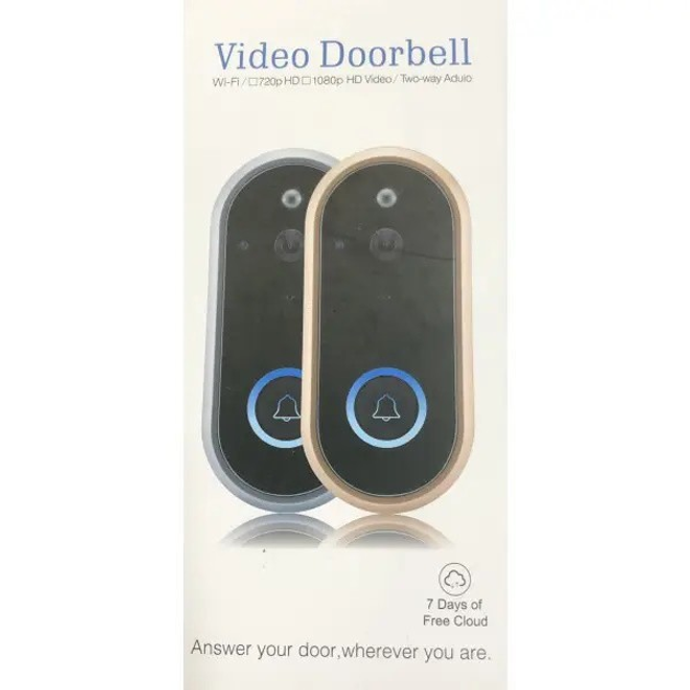 Домофон для дому бездротовий (video doorbell w)