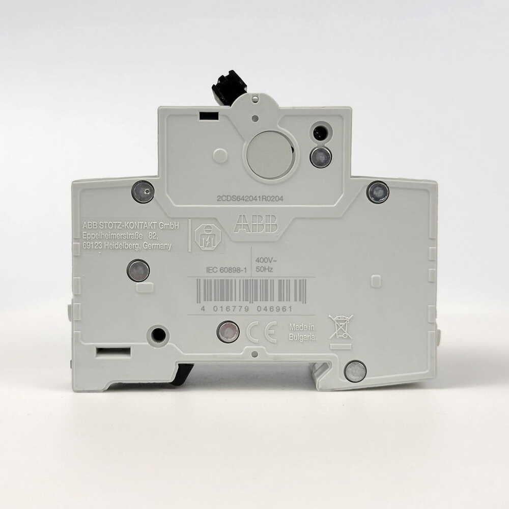 Автоматический выключатель ABB Basic BMS412-C20 2p тип-C 20A (28679683) - фото 4