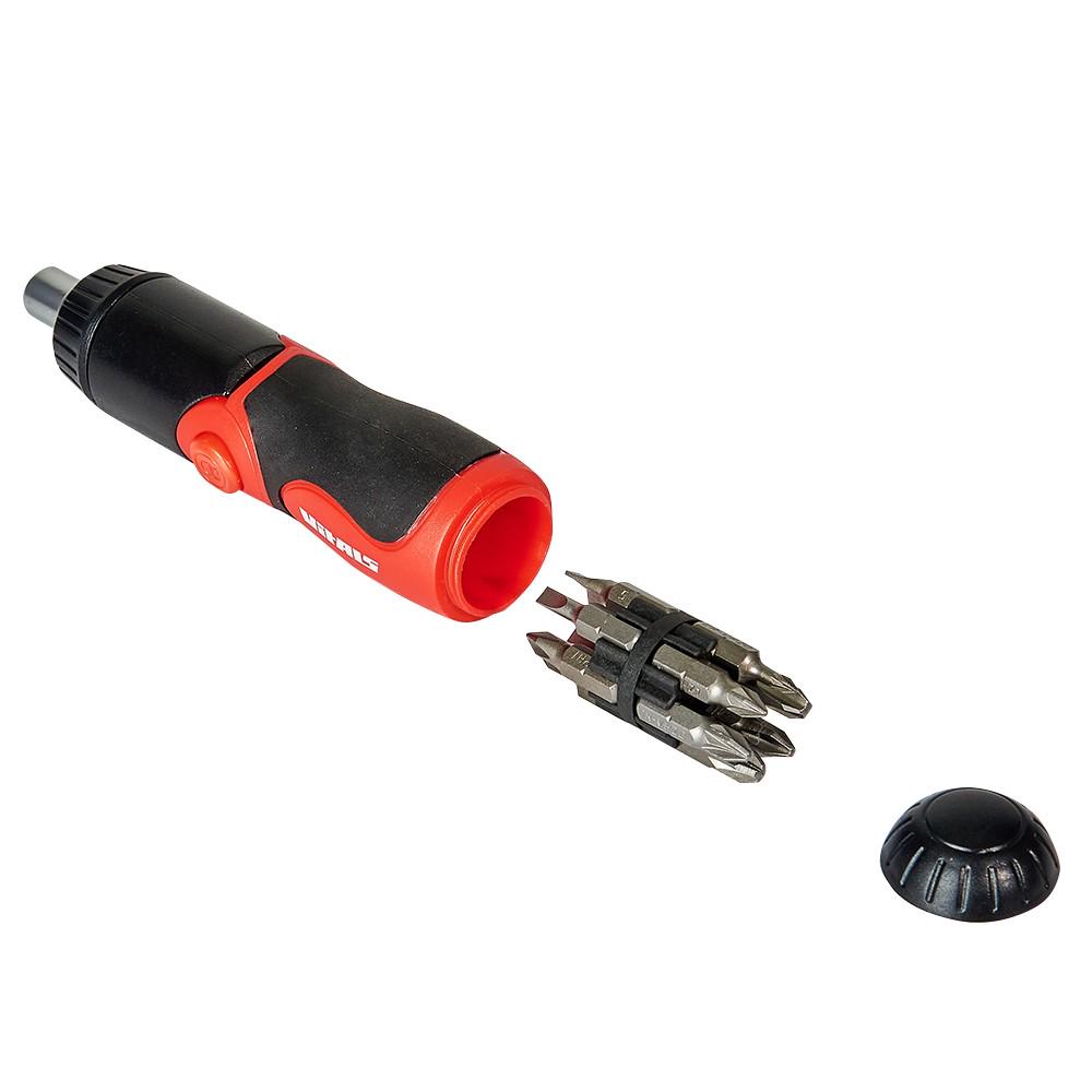 Отвертка Vitals Master с трещоткой и битами 13в1 (179538) - фото 4 Отвертка Vitals Master с трещоткой и битами 13в1 (179538) - фото 4