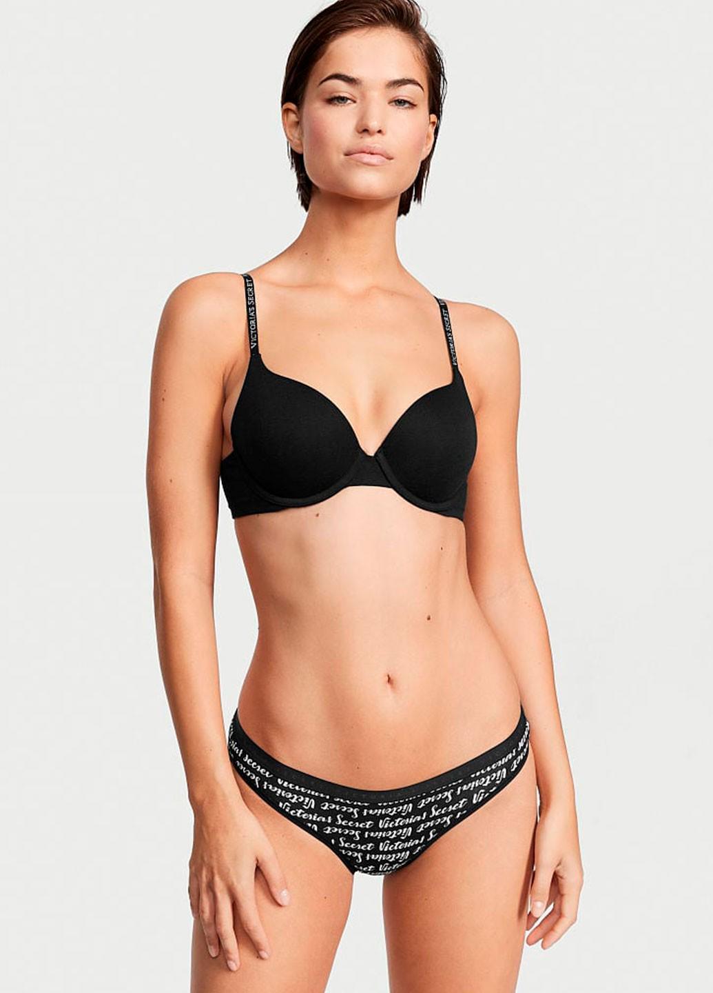 Женские трусы Victoria's Secret 00400261SKFXL XL Черный (61375432)
