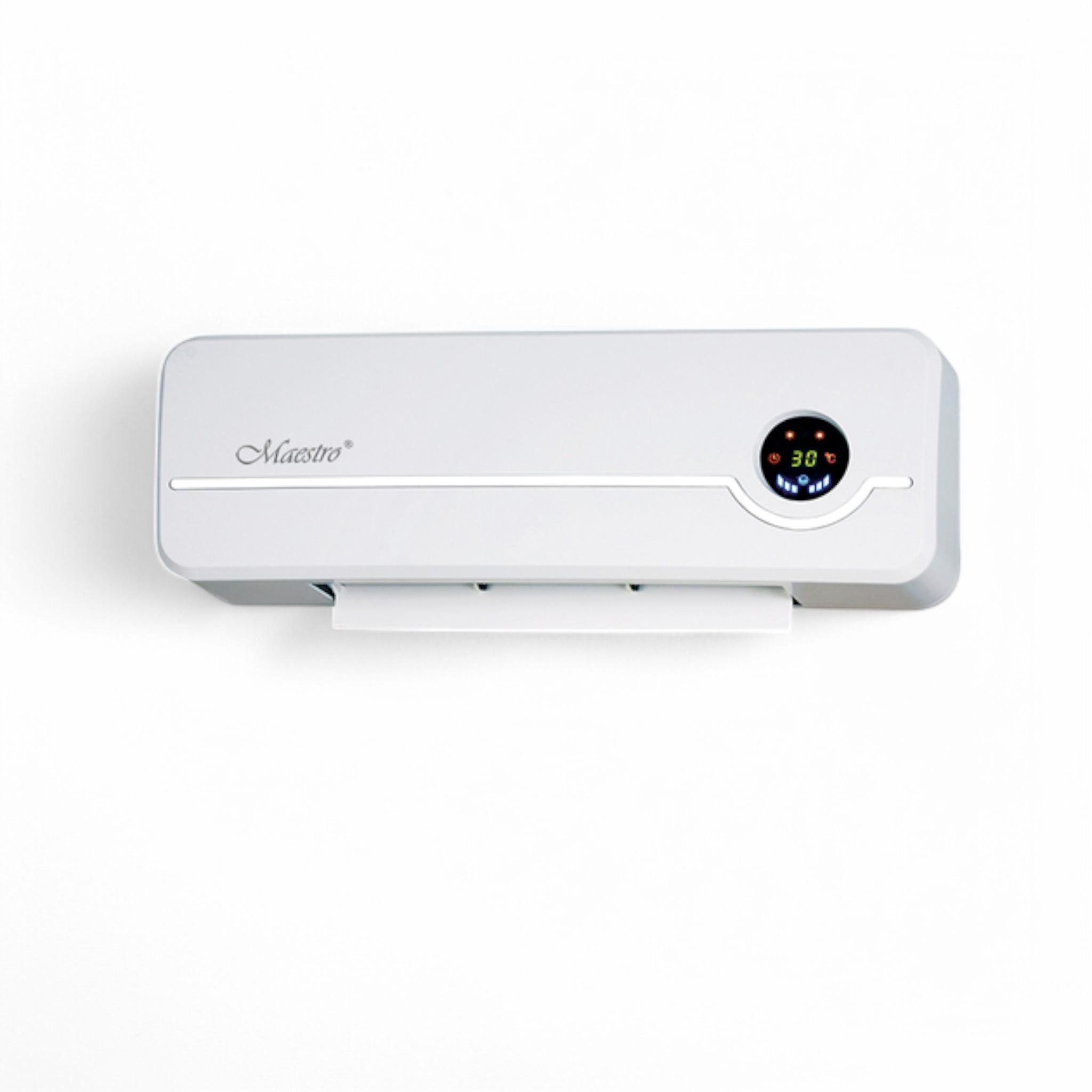 Обігрівач настінний з пультом Maestro MR-929 2000 Вт White (F_MR929/White)