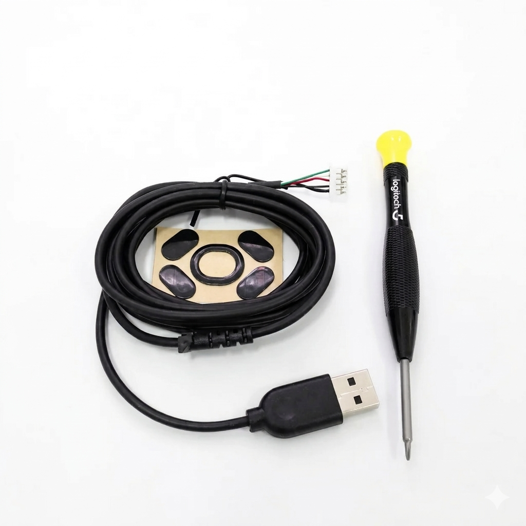 Кабель USB для мыши Logitech G102 G102 Lightsync G Pro Wired с комплектом глайдов и отверткой 2 м Кабель USB для мыши Logitech G102 G102 Lightsync G Pro Wired с комплектом глайдов и отверткой 2 м
