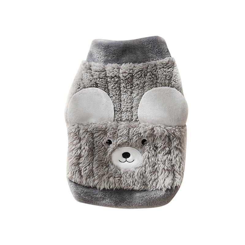 Свитер для животных Hippie dog 2410SXMJ0231 утепленный с ушками XS Gray (25714014)