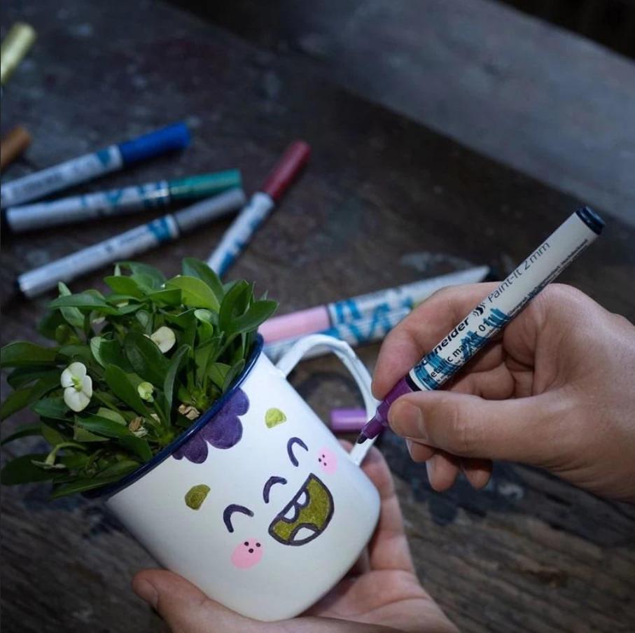 Набор маркеров Schneider Paint 0,8 мм 4 шт. - фото 5 Набор маркеров Schneider Paint 0,8 мм 4 шт. - фото 5