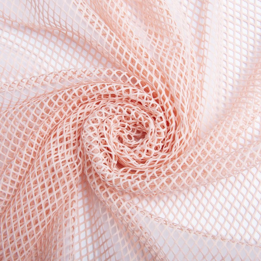 Тканина сітка Ельвіна Персик (24333) Тканина сітка Ельвіна Персик (24333)