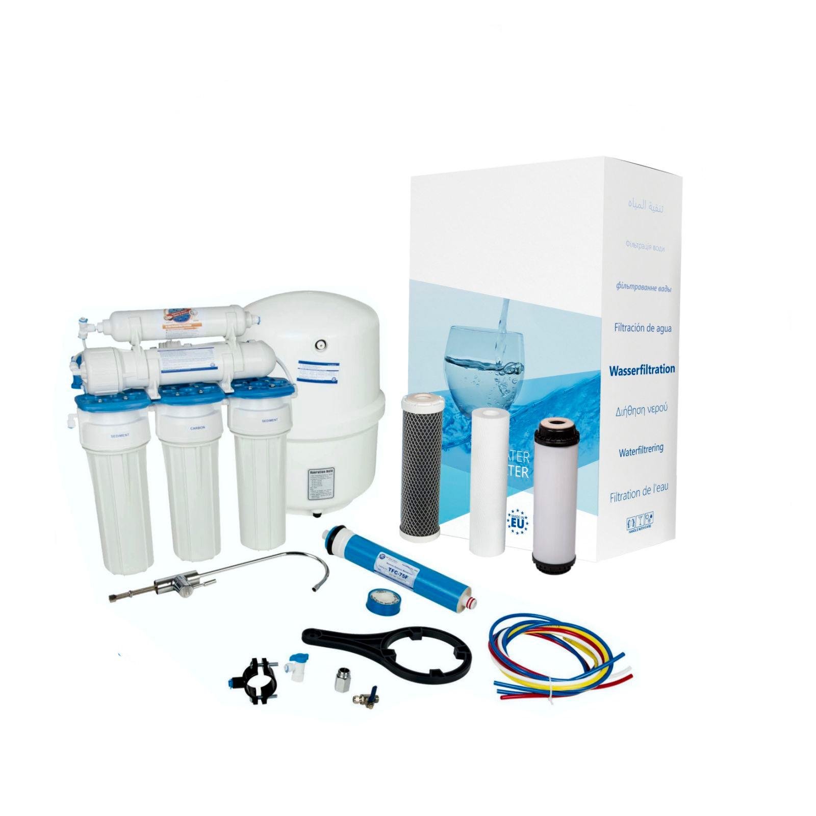 Фильтр для воды RX-RO5-75 пяти ступенчатый обратного осмоса