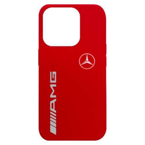 Чехол для iPhone 15 Pro Mercedes AMG