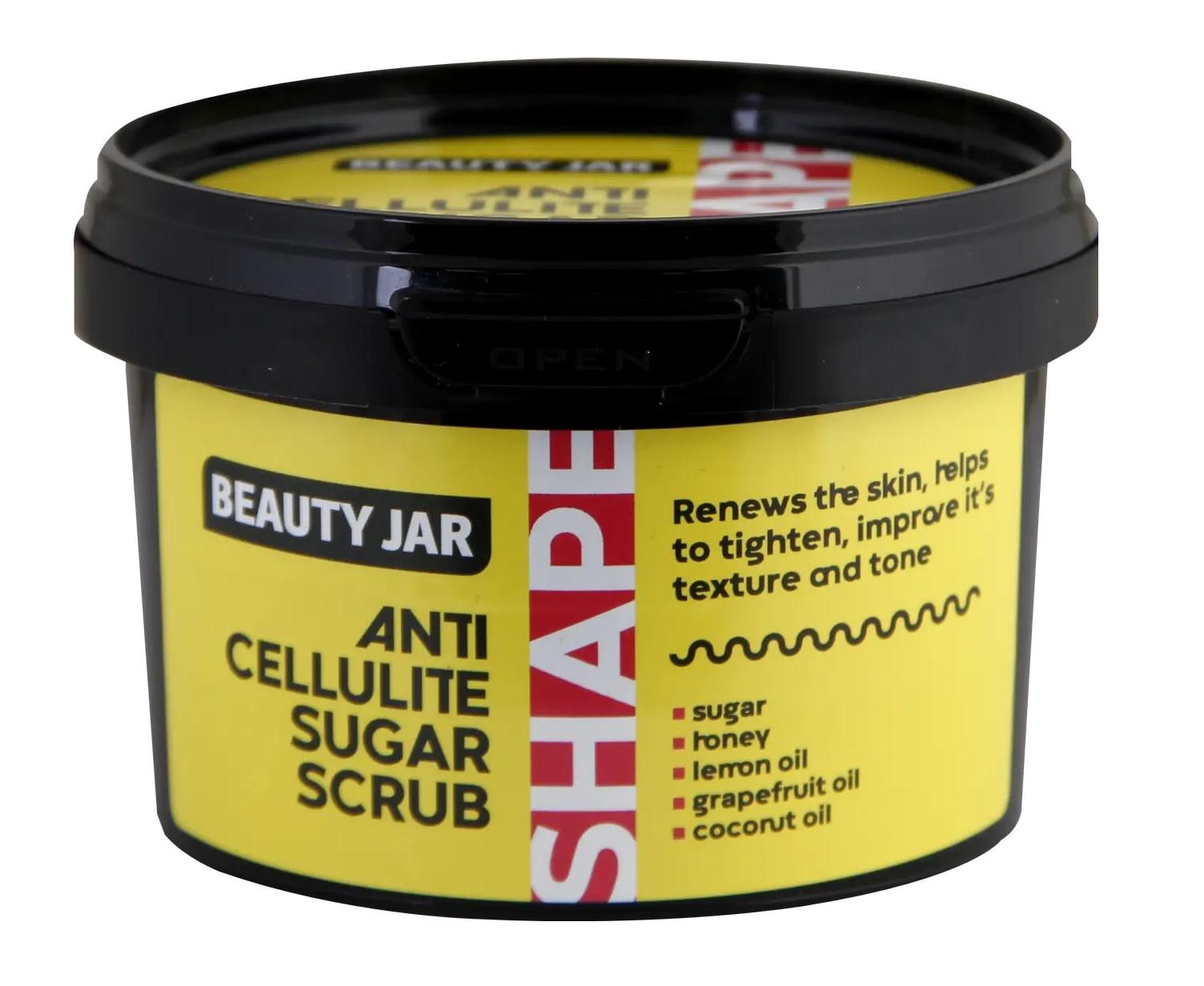 Скраб сахарный для тела Beauty Jar антицеллюлитный 250 мл (4751030832593)