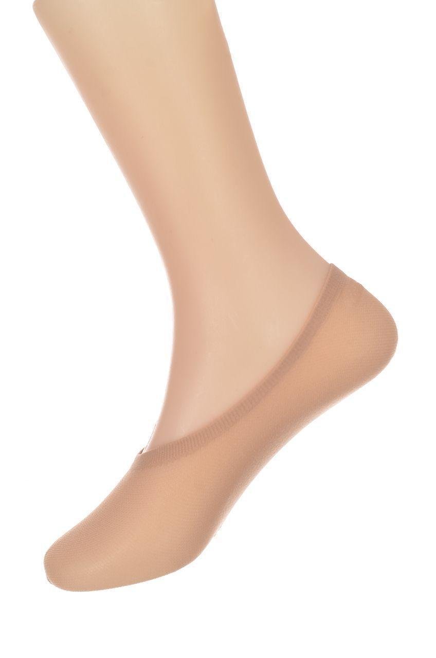 Шкарпетки жіночі капронові Miles 224 сліди 20 den Natural
