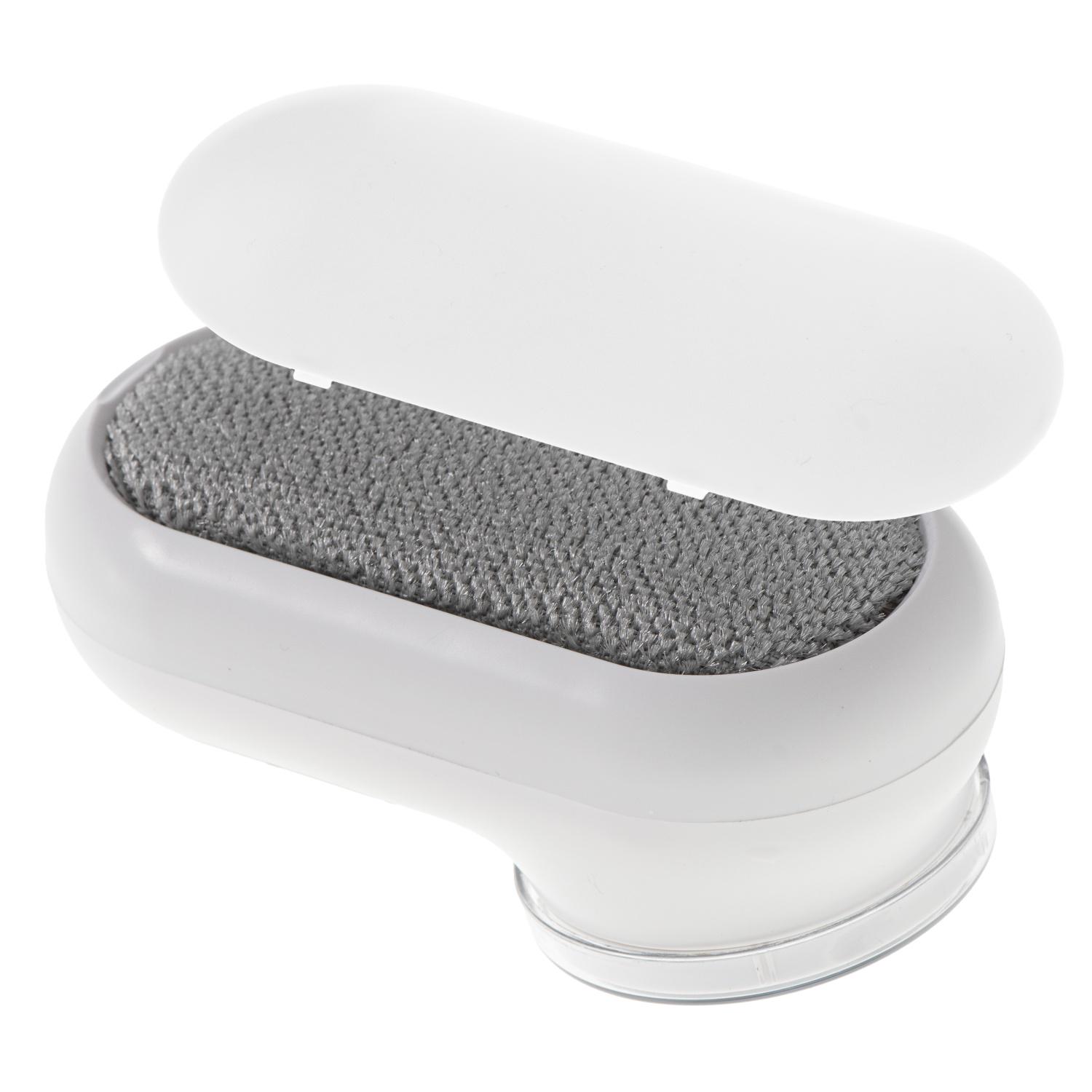 Машинка для удаления катышков Adler AD 9621 6500 об/мин контейнер для стружки USB-зарядка Белый (3b0d2783) - фото 7