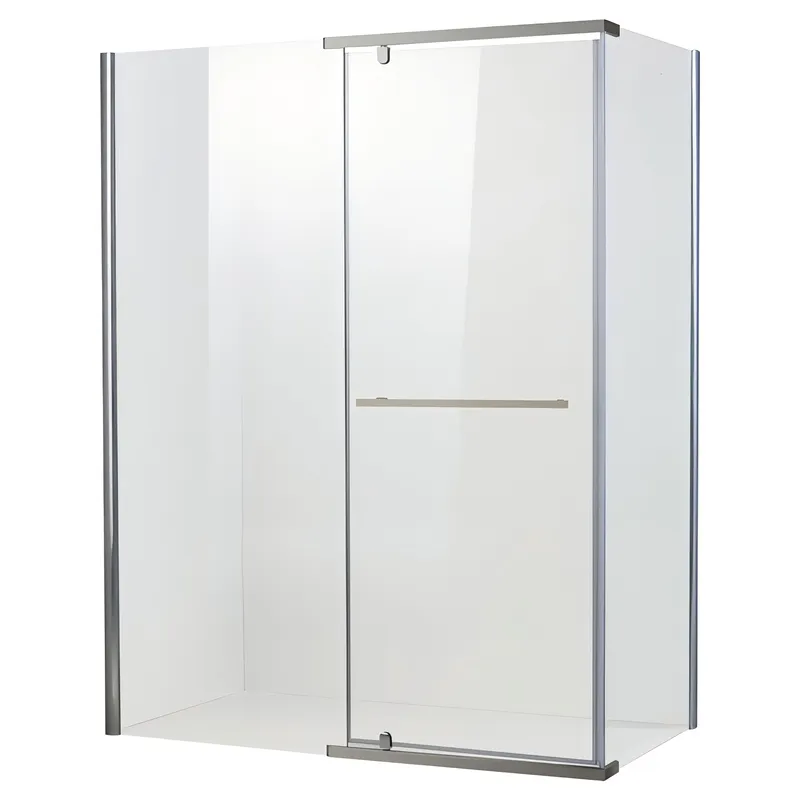 Душевая кабина без поддона KOER SR SC01-120x80x200-TR-01 прозрачное стекло Easy Clean 8 мм Хром (KR5353)