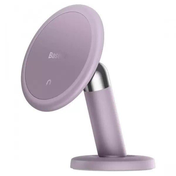 Автодержатель для телефона BASEUS C01 Magnetic Phone Holder Purple (SUCC000005) - фото 1