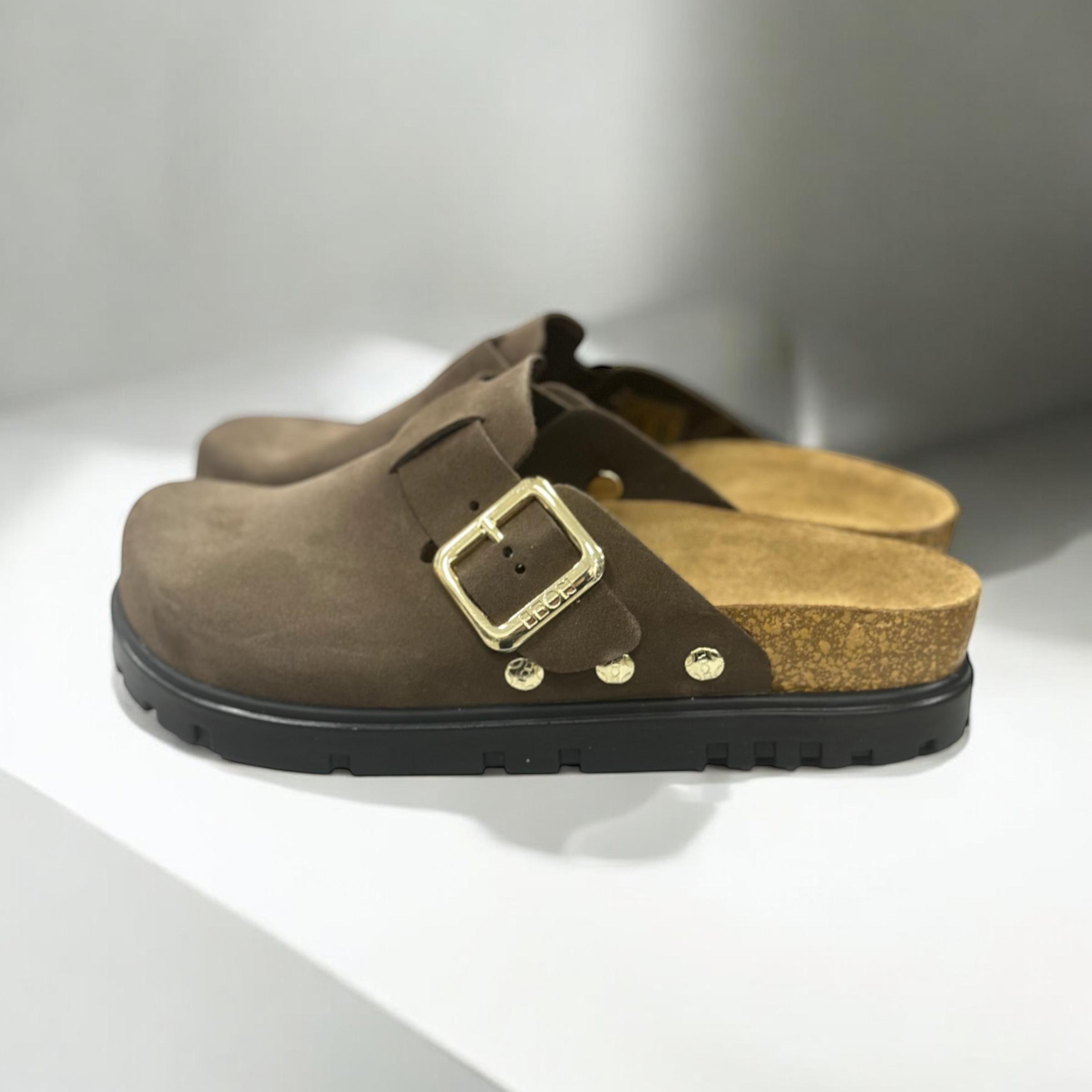 Сабо жіночі Leon р. 37 Коричневий (26394681)