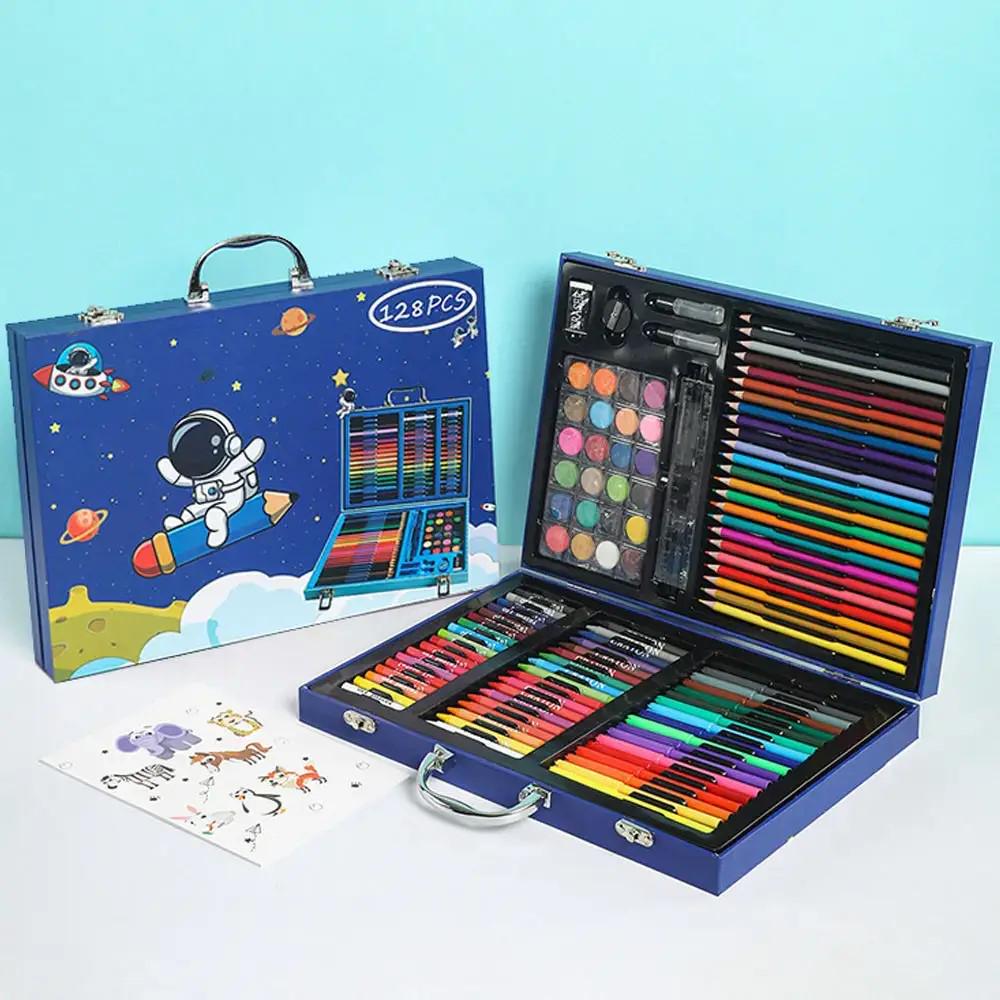 Набор для творчества детский Art Set Космонавт в кейсе 128 пр. Blue (128PC/BLUE)