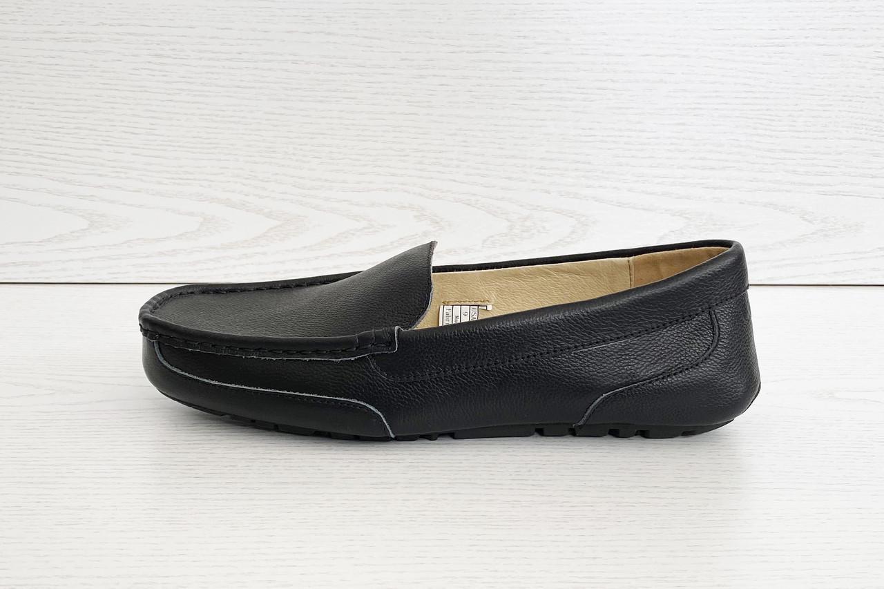 Мокасины мужские Australian Merino Mens Classic из кожи р. 41 Черный