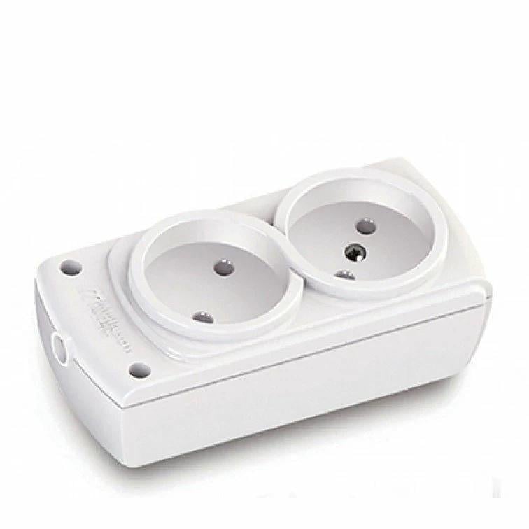 Колодка Mutlusan 2 гнізда без заземлення (49-11-02)