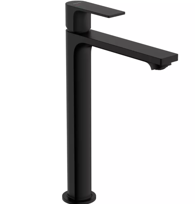 Смеситель для раковины Hansgrohe Rebris E 72591670 240 CoolStart EcoSmart+ Черный матовый (34469674)
