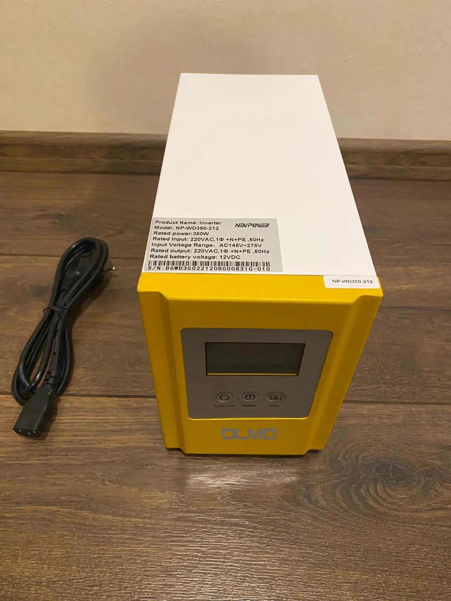 Джерело безперебійного живлення OLMO ENERGY Comfort 1000-12T OEC3000VAT на 1000W (3000VA) - фото 4