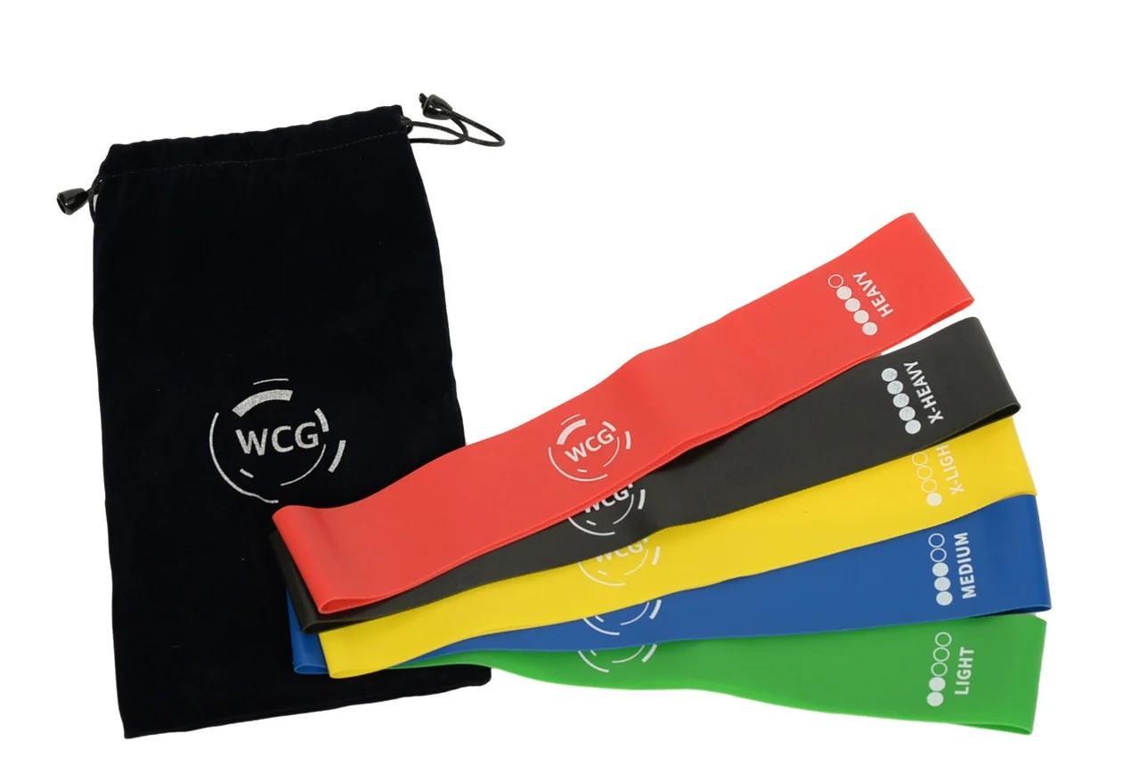 Фітнес гумки опору WCG в чохлі 5 штук (R5778) - фото 4 Фітнес гумки опору WCG в чохлі 5 штук (R5778) - фото 4