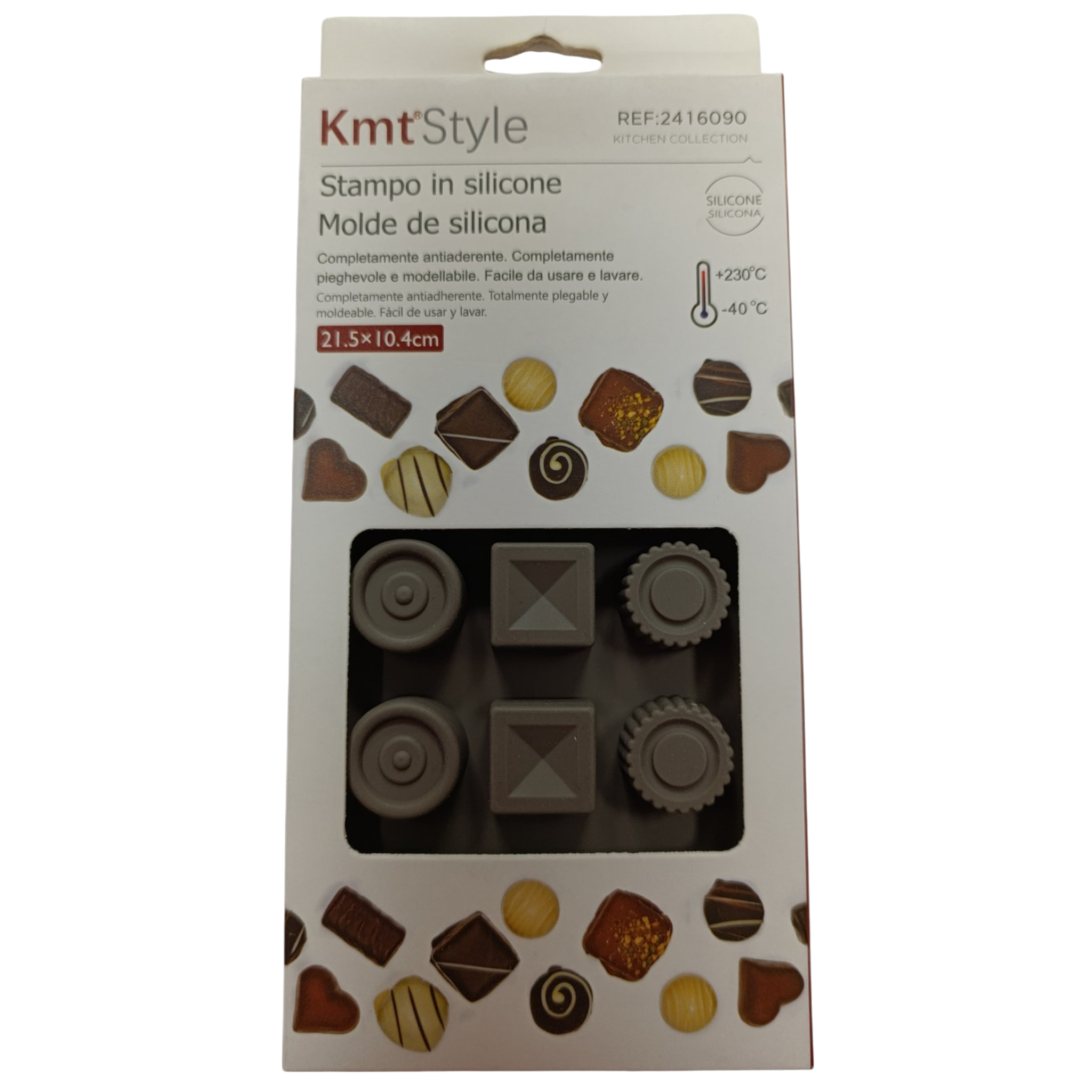 Форма для шоколадних цукерок KmtStyle 2416090 21,5х10,4 см (2416090 )