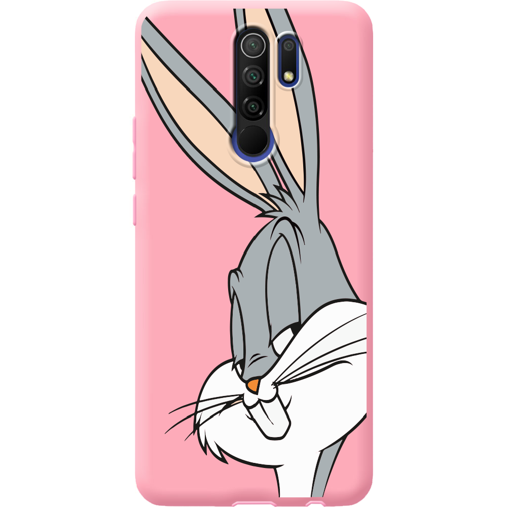 Чохол Boxface Xiaomi Redmi 9 Lucky Rabbit Рожевий силікон (40233-bk81-41992)