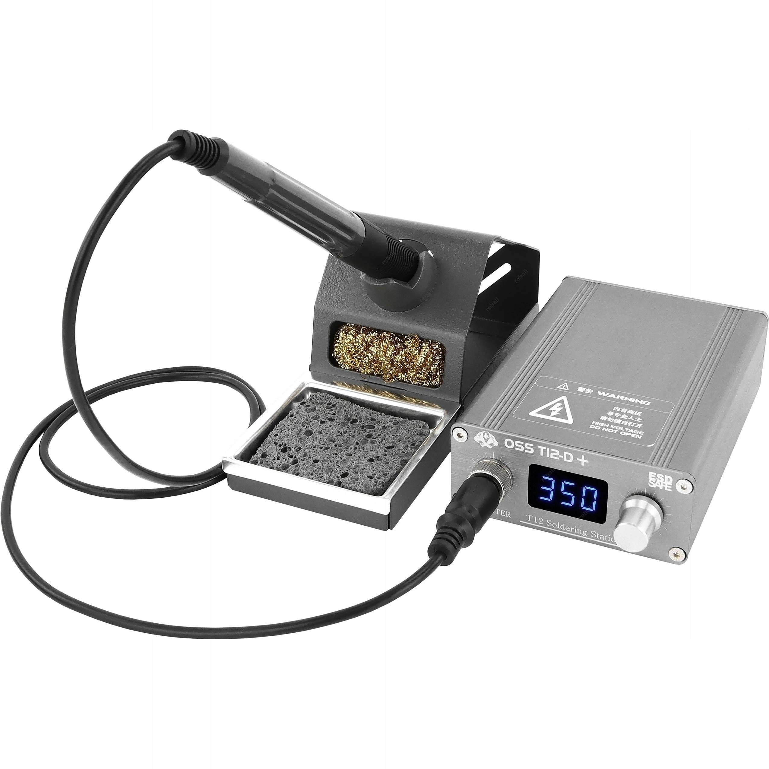 Паяльна станція OSS T12-D+ жало HAKKO T12 72W (ART-14983)